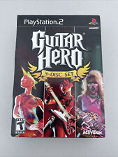 Guitar Hero 3-Disc Set Playstation 2 US box art